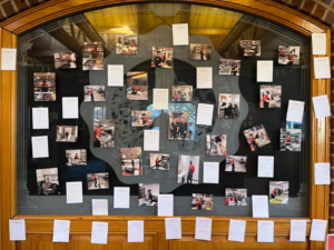 Image of comment board at Fountain Dining Hall