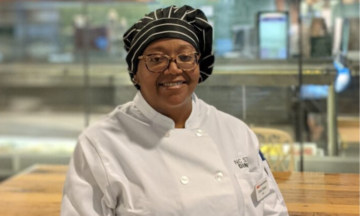 Image of Chef Erica Glasco, who developed the menu and recipes for NC State Dining's Black History Month Meals
