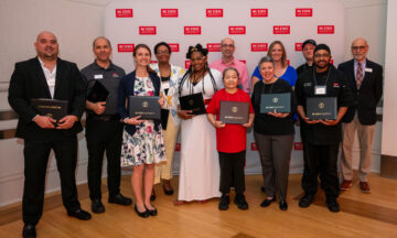 Photo of Campus Enterprises winners of the 2025 Finance and Administration Awards for Excellence