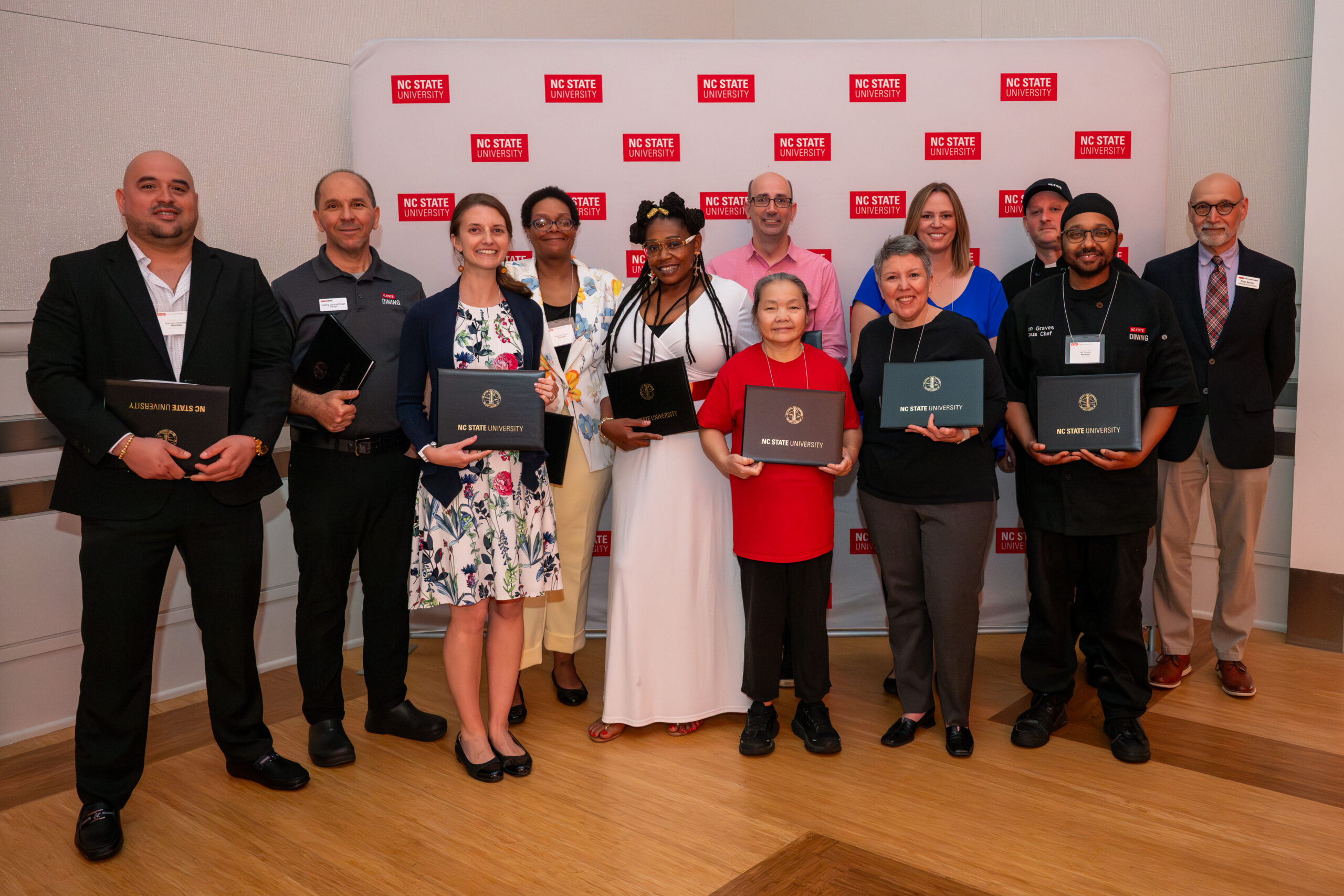 Photo of Campus Enterprises winners of the 2025 Finance and Administration Awards for Excellence